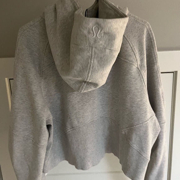 lululemon athletica Light Gray Half-Zip Hoodie - Picture 2 of 4